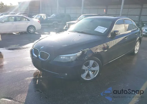 2008 BMW 528Xi from USA, damaged, VIN WBANV135X8CZ50975